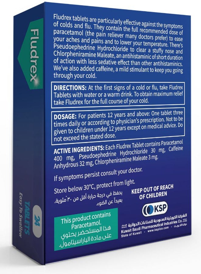 Fludrex Tablet 24pcs - Image 4