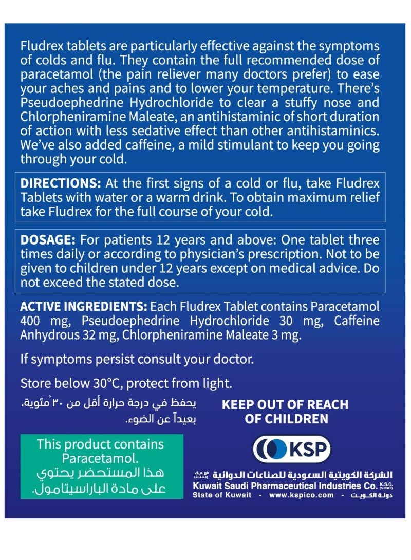 Fludrex Tablet 24pcs - Image 5