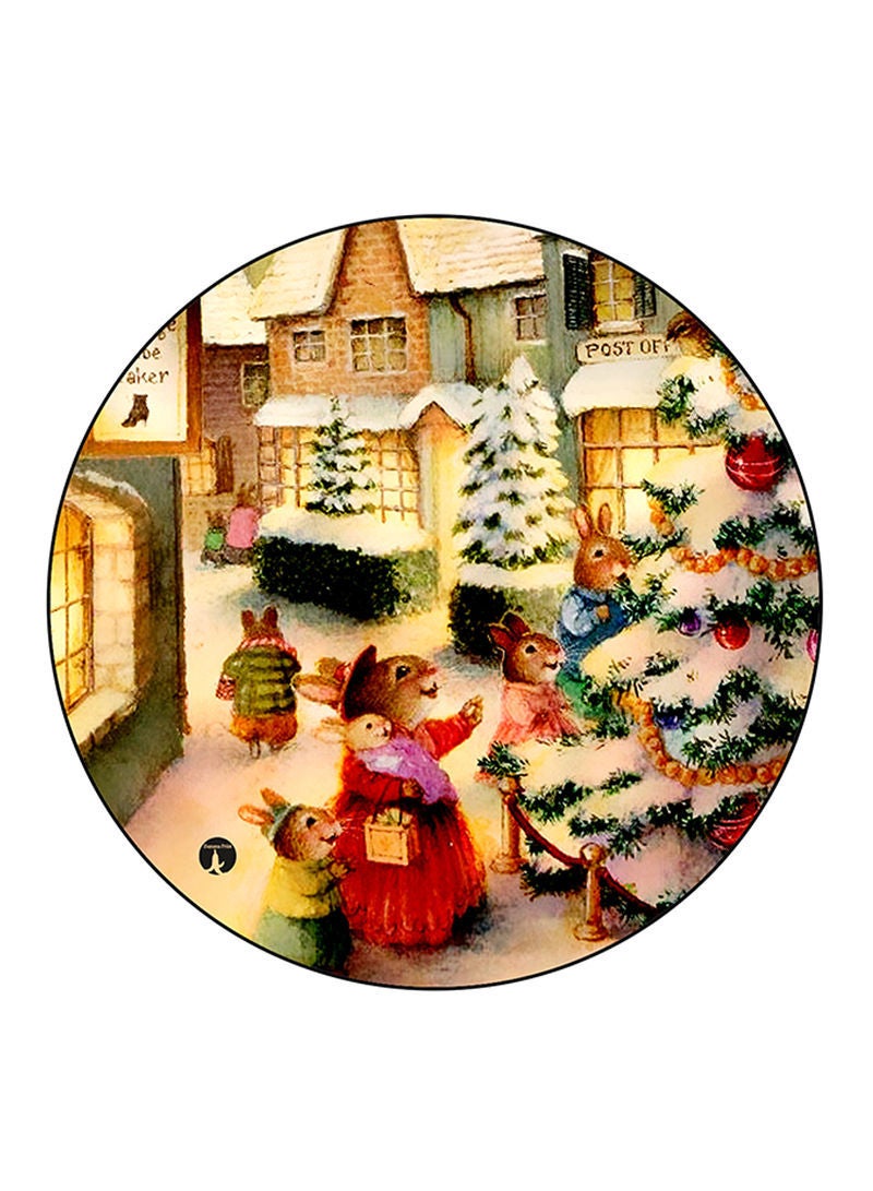 RKN Rabbits Printed Mouse Pad Multicolour