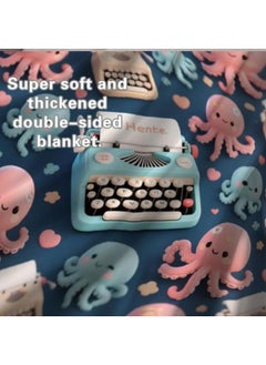 General Baby and children's cartoon flannel thin blanket (warm and comfortable, suitable for sleep, game use) 70cm*100cm - 465  - Image 4