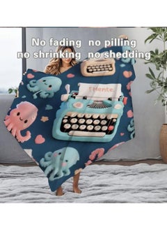 General Baby and children's cartoon flannel thin blanket (warm and comfortable, suitable for sleep, game use) 70cm*100cm - 465  - Image 5
