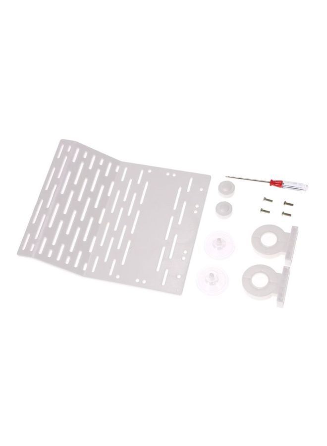 NIBEMINENT Aquarium Tank Turtle Basking Platform White 23x20x4cm