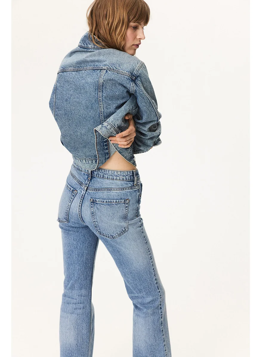 اتش اند ام Bootcut High Jeans