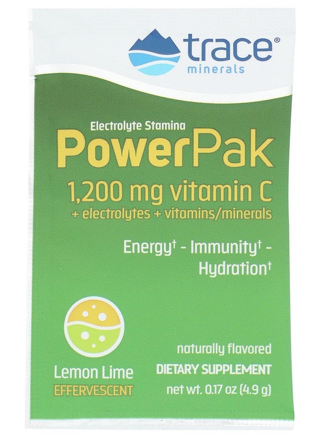 TRACE MINERALS RESEARCH Electrolyte Stamina Power Pk Lemon Lime, 0.17 OZ - Image 1