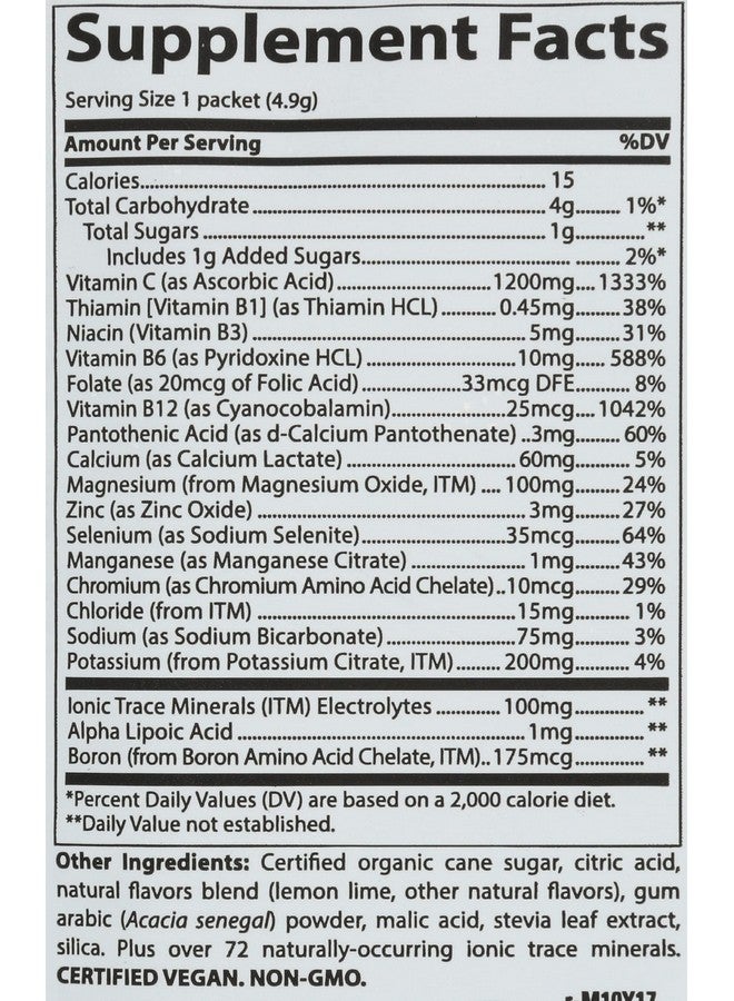 TRACE MINERALS RESEARCH Electrolyte Stamina Power Pk Lemon Lime, 0.17 OZ - Image 4