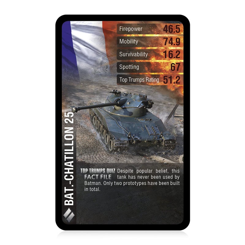 Top Trumps Card Game World of Tanks - Family Games for Kids and Adults - Learning Games - Kids Card Games for 2 Players and More - Kid War Games - Card Wars - for 6 Plus Kids - Image 3
