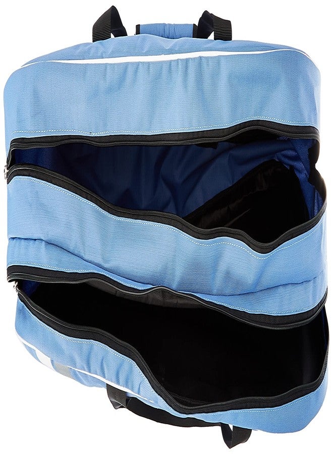 Triumph Ray-4000 One Piece Light Weight Strung Badminton Racket With Cosmic-6R Double Compartment Badminton Bag Sky/Grey - Image 5