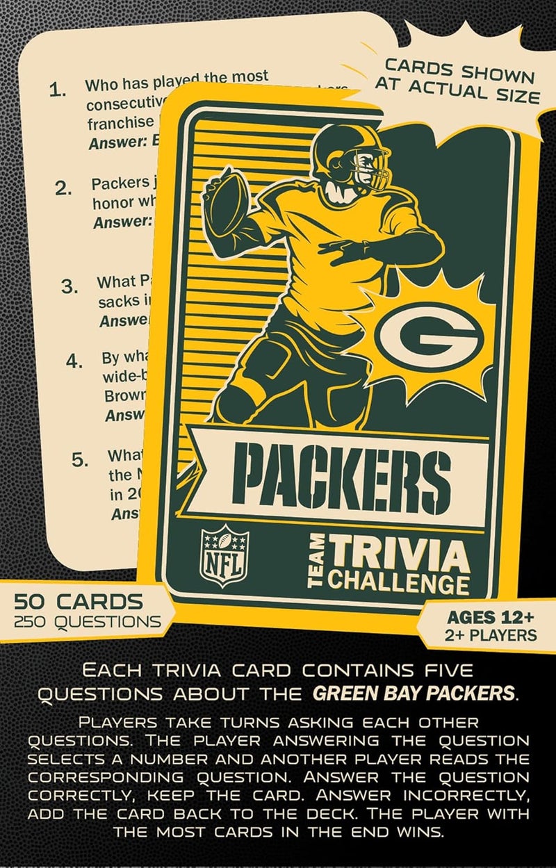 Master Pieces NFL Unisex-Adult Team Trivia Challenge Game - Image 3