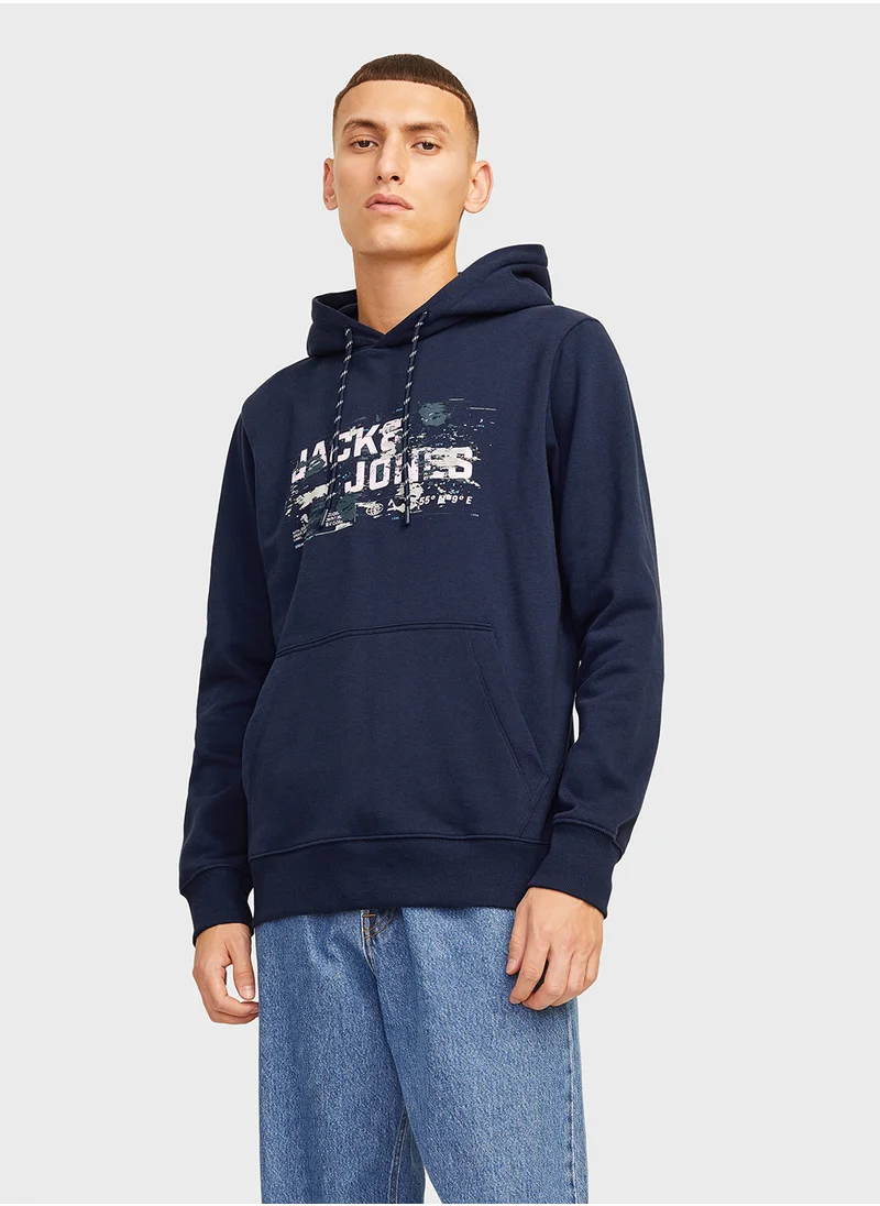 JACK & JONES Logo Hoodie