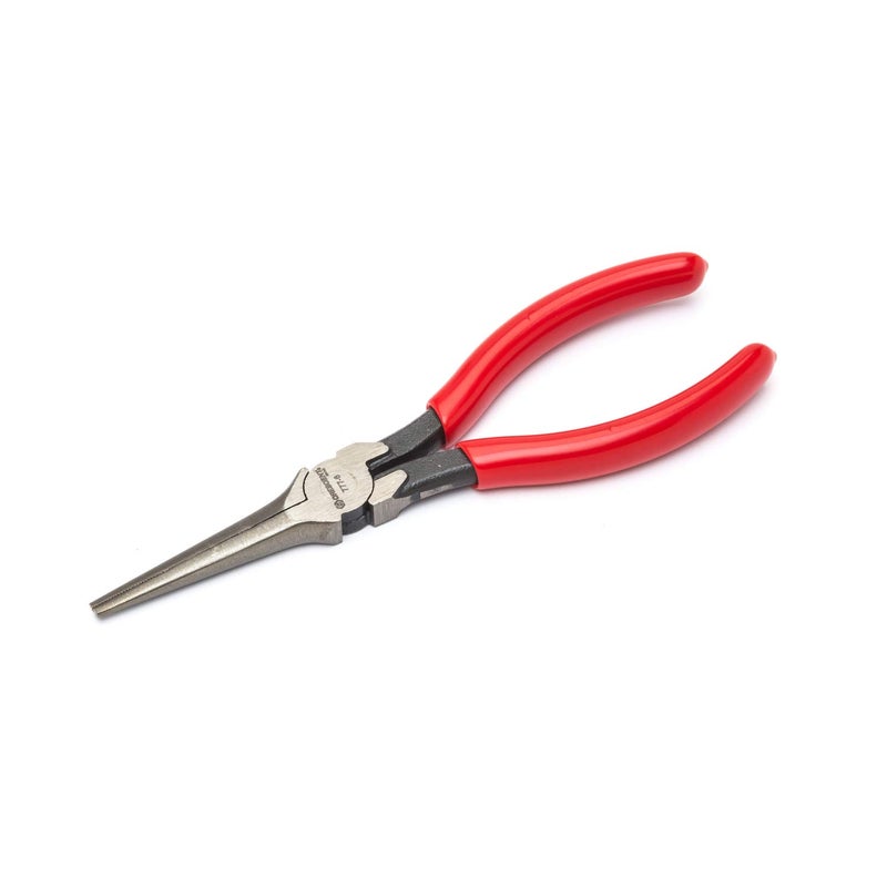 Crescent 612 Long Needle Nose Solid Joint Pliers 7776CVNN Red