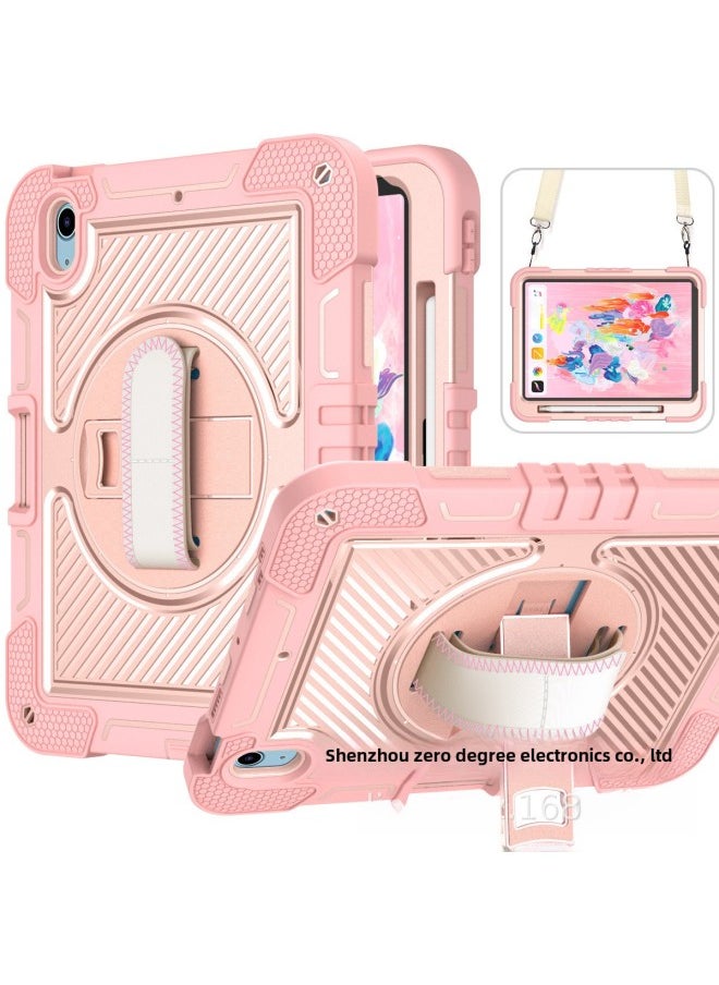 Generic - Digital Computer/tablet Protective Case Anti-dust Waterproof Shockproof Cover For Ipad 10.2 Inch 2019 Model-Color:Rose Gold-Applicable Model:TAB S7 T870/T875/TAB S8 T800/T806 - Image 1