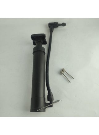 Portable High Pressure Hand Air Pump for Mountain Bikes and Basketballs with 2 Ball Needles