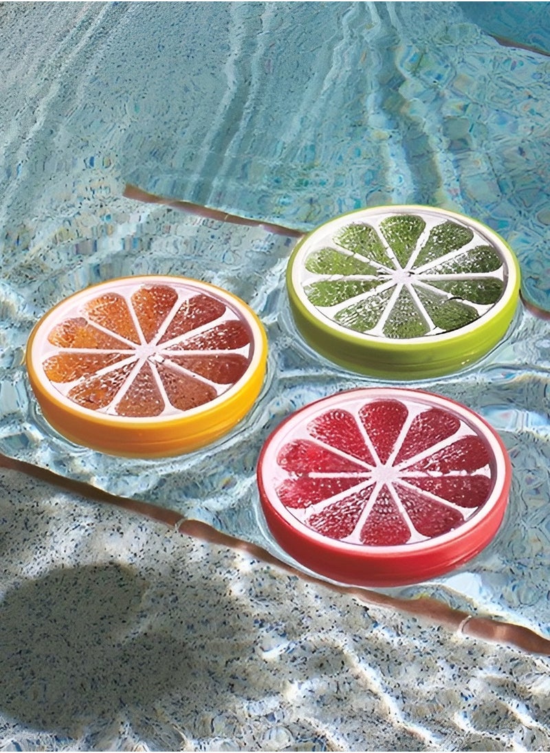 Plan A LED Color Changing Light Orange Fruit Shape Waterproof Bathtub Night Light Battery Operated Bath Light for Relaxing Bath and Add Fun to Baby Shower Routine (Yellow)  - Image 4