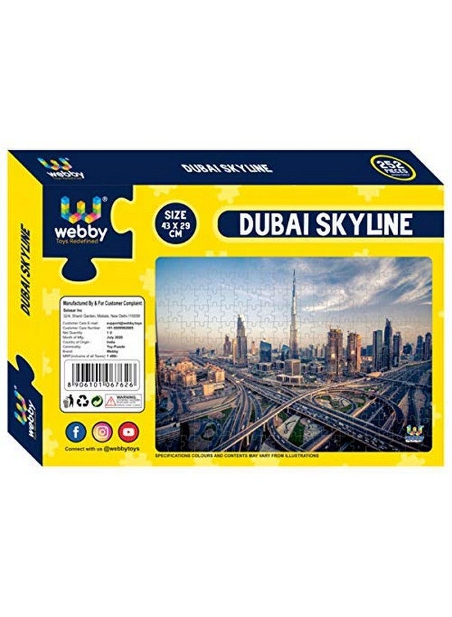 Webby Dubai Skyline Jigsaw Puzzle, 252 Pieces - Kid - Image 5