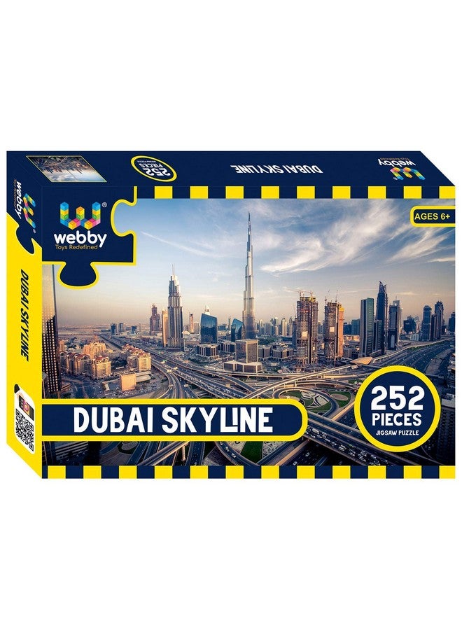 Webby Dubai Skyline Jigsaw Puzzle, 252 Pieces - Kid - Image 1