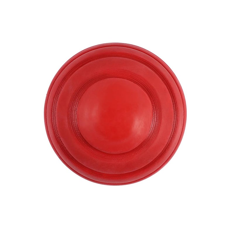 omtex Cricket Wobble Ball for Reflex Training | Red Color | Ideal for Hand-Eye Coordination & Speed Drills | Durable Synthetic Material for All Skill Levels | Pack of 1 - Image 3