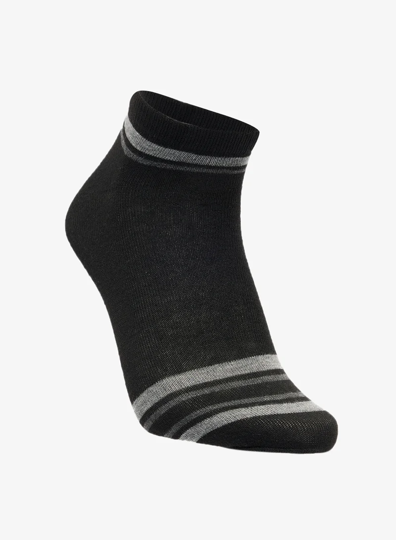 سفنتي فايف بيسيكس Pack Of 3 Ankle Socks