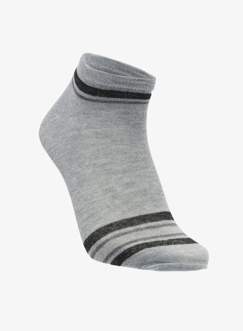 سفنتي فايف بيسيكس Pack Of 3 Ankle Socks