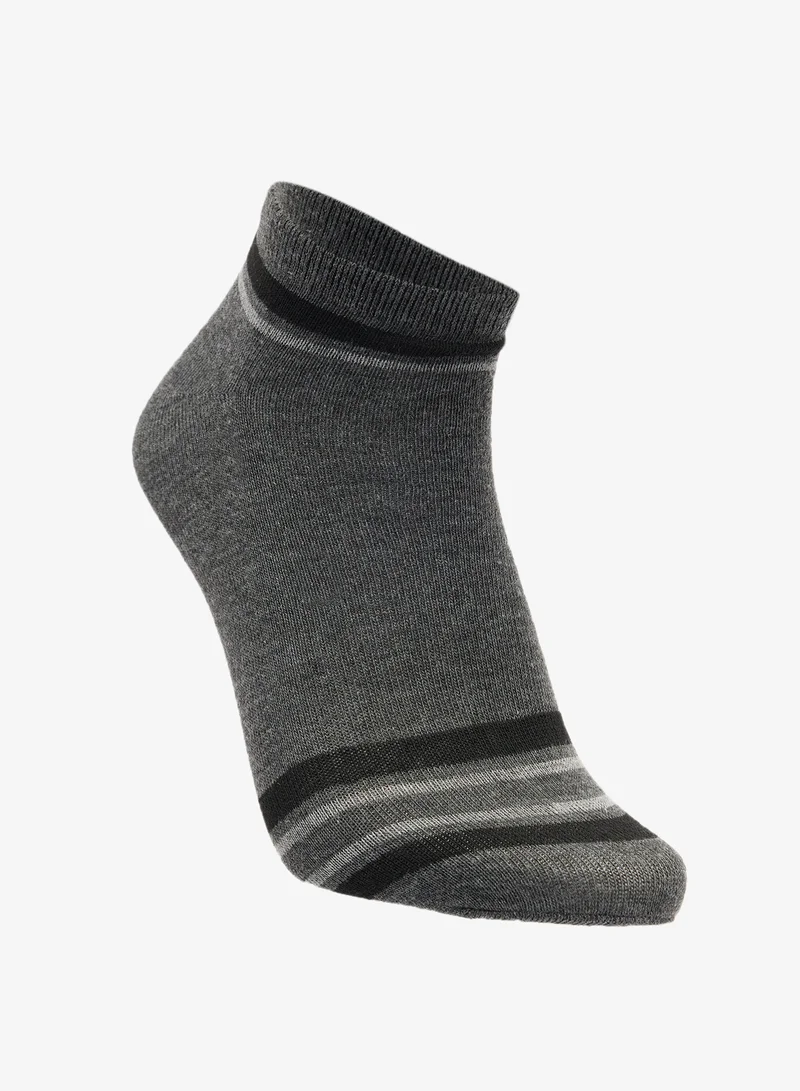 سفنتي فايف بيسيكس Pack Of 3 Ankle Socks