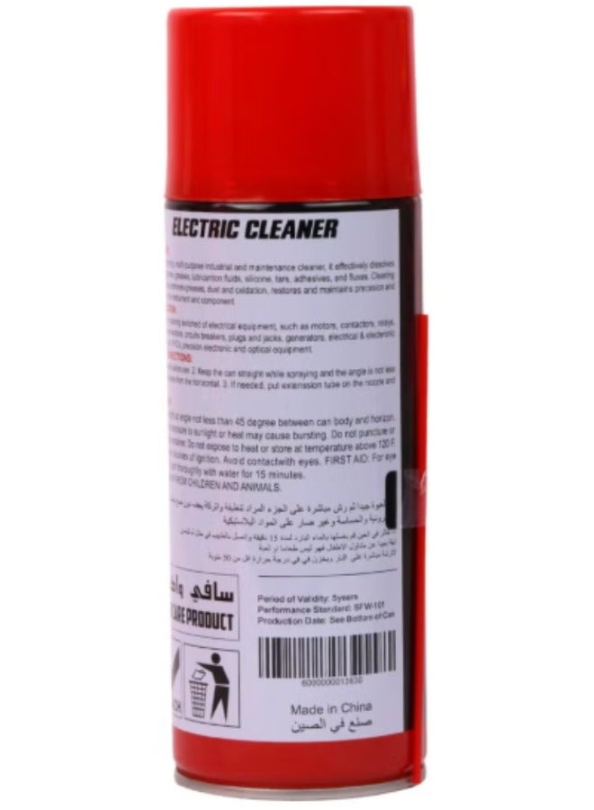 Safi WAX Electronics Cleaner Spray , Fast Drying Dissolves Industrial Dirt, Grease, Lubricating Fluids, Silicone, Tar, Adhesives, Dust and Oxidation 450ml - Image 3