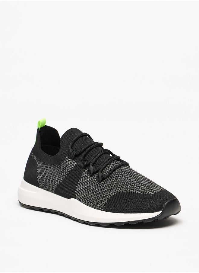 LBL by Shoexpress Textured Slip-On Sports Shoes  - Image 1