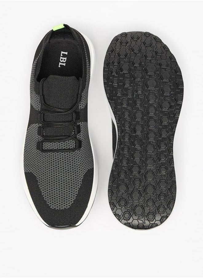 LBL by Shoexpress Textured Slip-On Sports Shoes  - Image 4