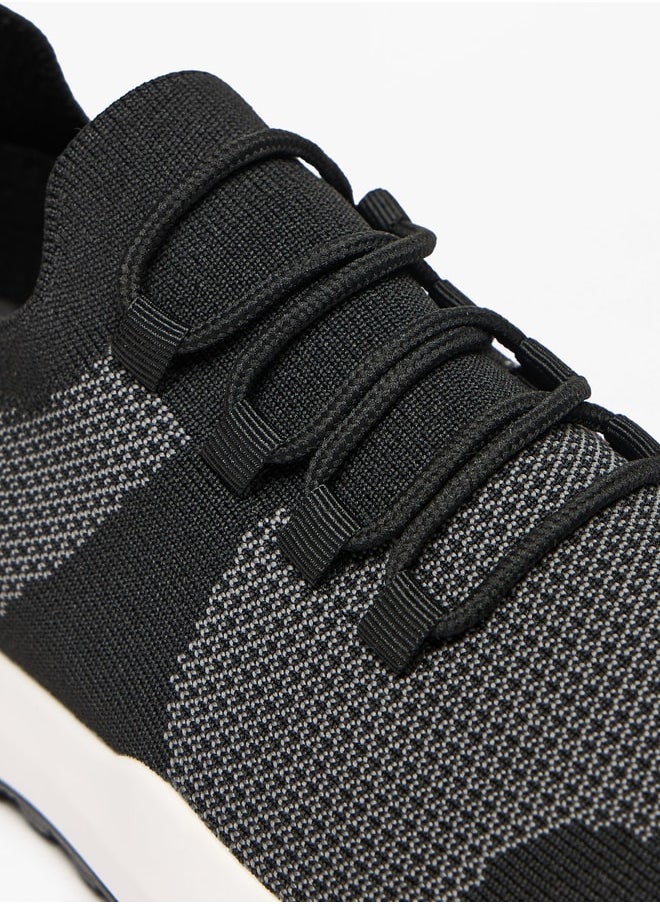 LBL by Shoexpress Textured Slip-On Sports Shoes  - Image 5