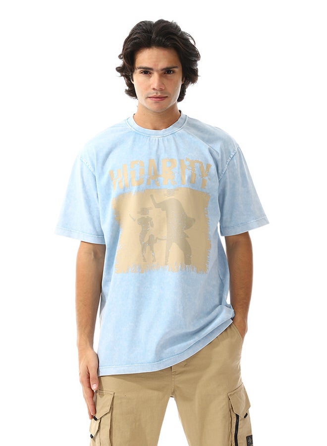 WHITE RABBIT Regular Fit Printed T-shirt  - Image 1
