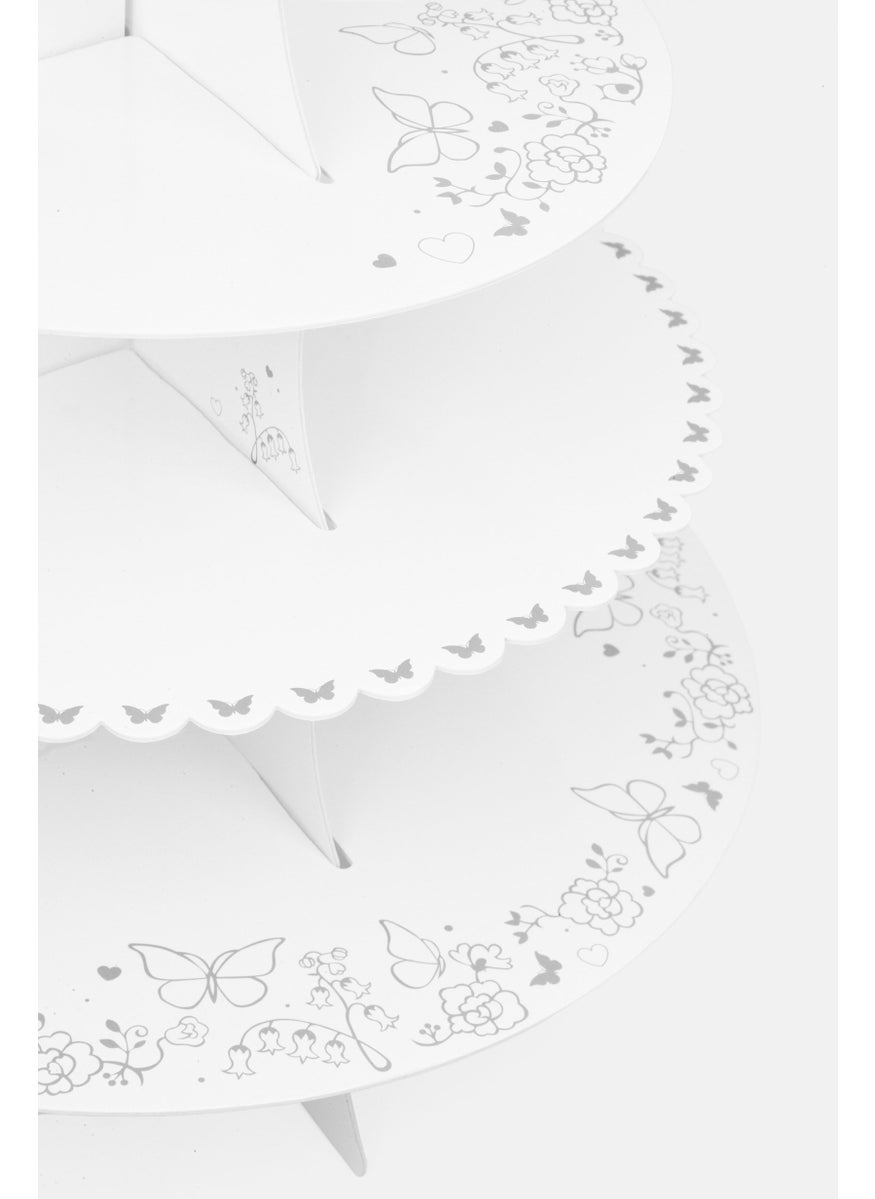 ibili 4 Layer Cupcake Support, White  - Image 3
