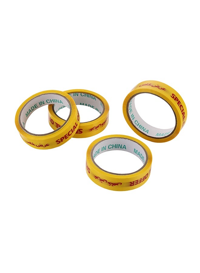 LAWAZIM Snail Special Offer Tape - 4 Piece 2.5cmx40m - Printed Adhesive Packaging Tape with Red Text in English & Arabic - Ideal for Retail Promotions, Carton Sealing, Multipacks, and Food Packaging - Image 2