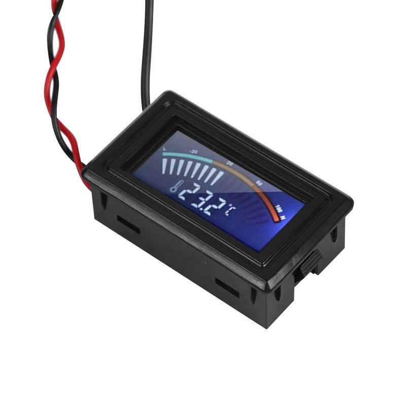 LCD Digital Thermometer, PC Water Cooling System Pointer Display Thermometer with Sensor Probe Temperature Sensor Probe Digital LCD Thermometer for Digital Thermometer - Image 3