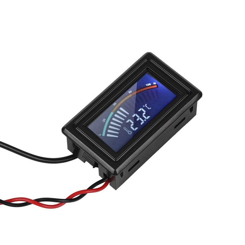 LCD Digital Thermometer, PC Water Cooling System Pointer Display Thermometer with Sensor Probe Temperature Sensor Probe Digital LCD Thermometer for Digital Thermometer - Image 5