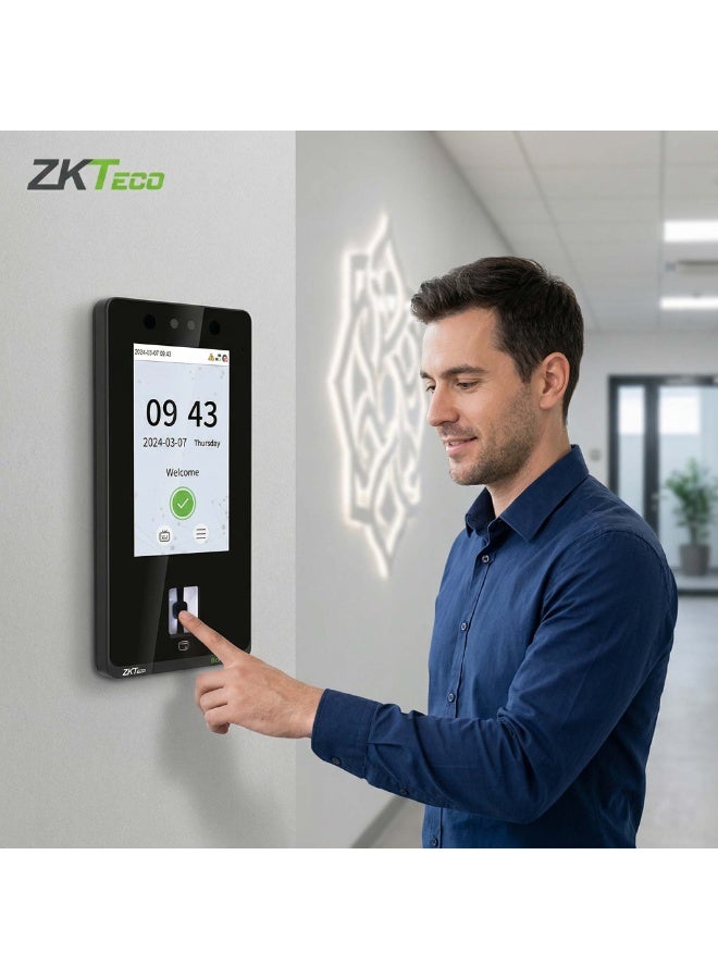 ZKTeco BioFace C1 Access Control Kit | Face & Fingerprint | Magnetic Lock + Exit Button | FREE Software Included | Dubai | Installation Available - Image 4