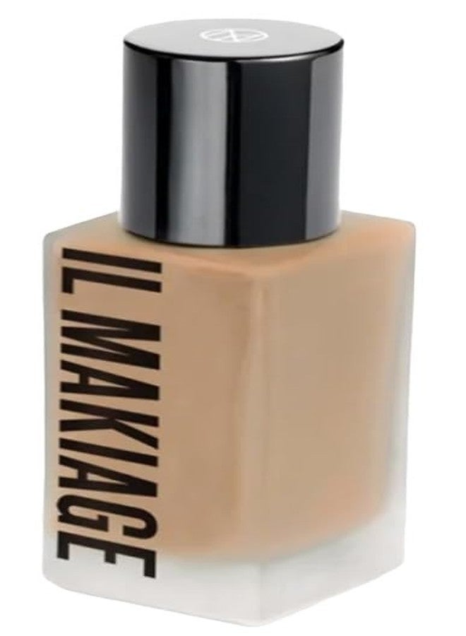 Il Makiage Woke Up Like This Flawless Liquid Foundation, Full Coverage, Matte Finish, 30 ml, Shade 075 - Image 3