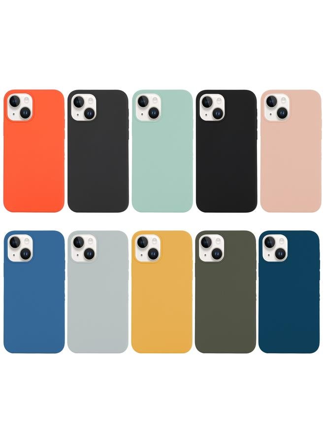 S-TOP Case For iPhone 14 Plus Solid Silicone Phone Case - Image 2