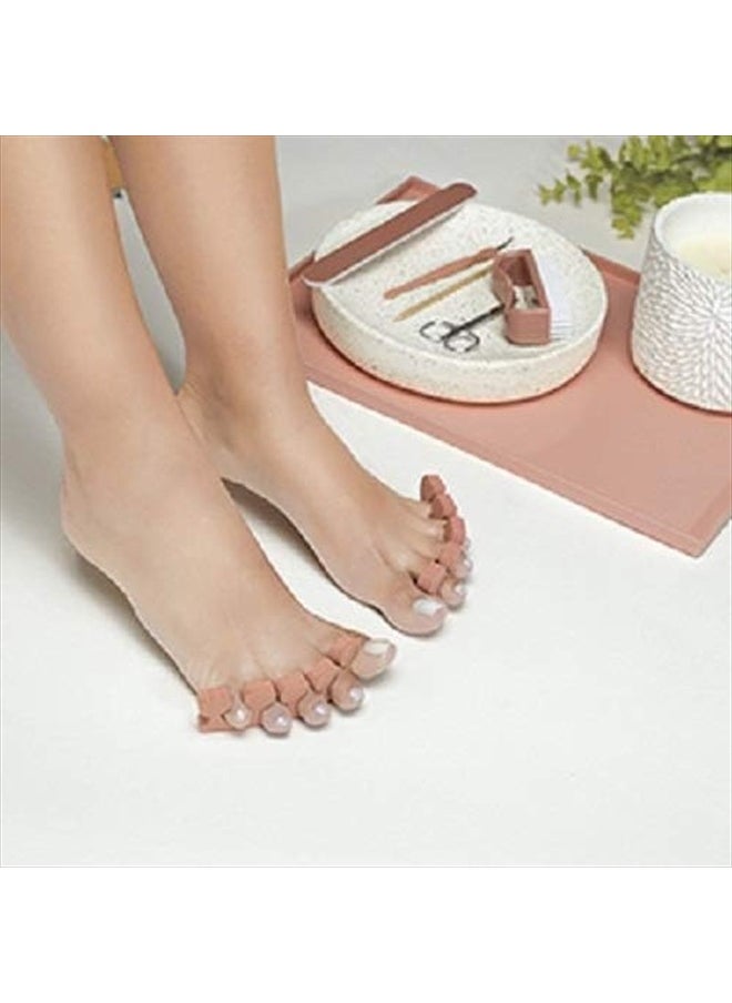 Revlon Revlon RVFB7021PUK Relaxing Bubbling Massage Pediprep Foot Spa with 9 Pieces Nail Care Set by Revlon  - Image 5