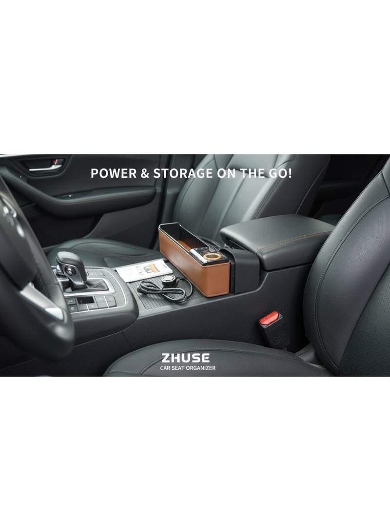 ZHUSE Car Seat Storage Box with Charging port - Image 5