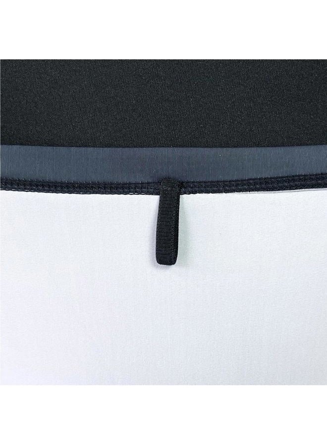 Ribby SPF 30+ Padded Rash Guard for Surfing, Boogie, Scuba Black, Black, L - Image 5