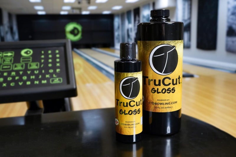 Creating the Difference TruCut Gloss Unique Bowling Ball Surface Altering Product | Create Urethane Like Reaction on Reactive Balls | Slows Oil Absorption | Earlier â€“ Less Hook | 8 oz - Image 2