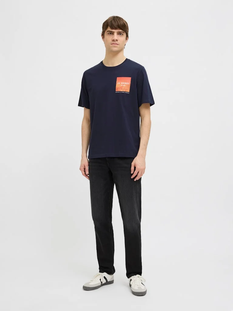 JJ Rebel Jrebraven Graphic Crew Neck T-Shirt