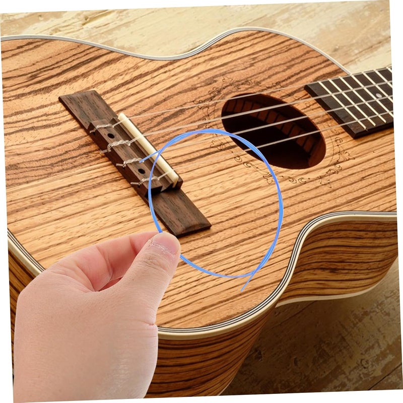 Abaodam 4pcs Colorful Ukulele Strings Nylon Instrument Accessory for Easy Installation and Replacement for Beginners and Experienced Players Enhance Your Musical Experience - Image 4
