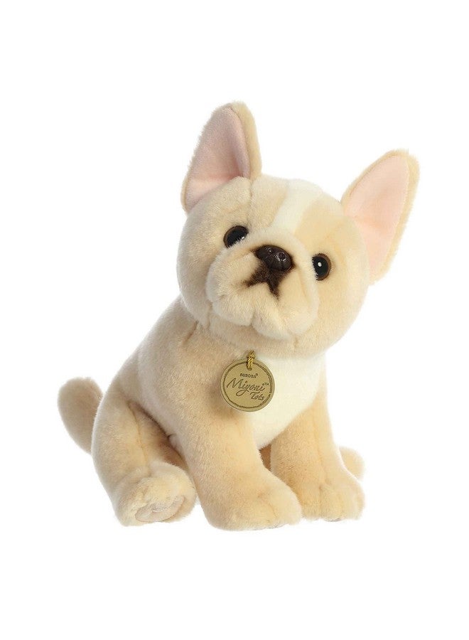 Aurora® Adorable Miyoni® Tots French Bulldog Pup Stuffed Animal - Lifelike Detail - Cherished Companionship - Brown 9 Inches - Image 2