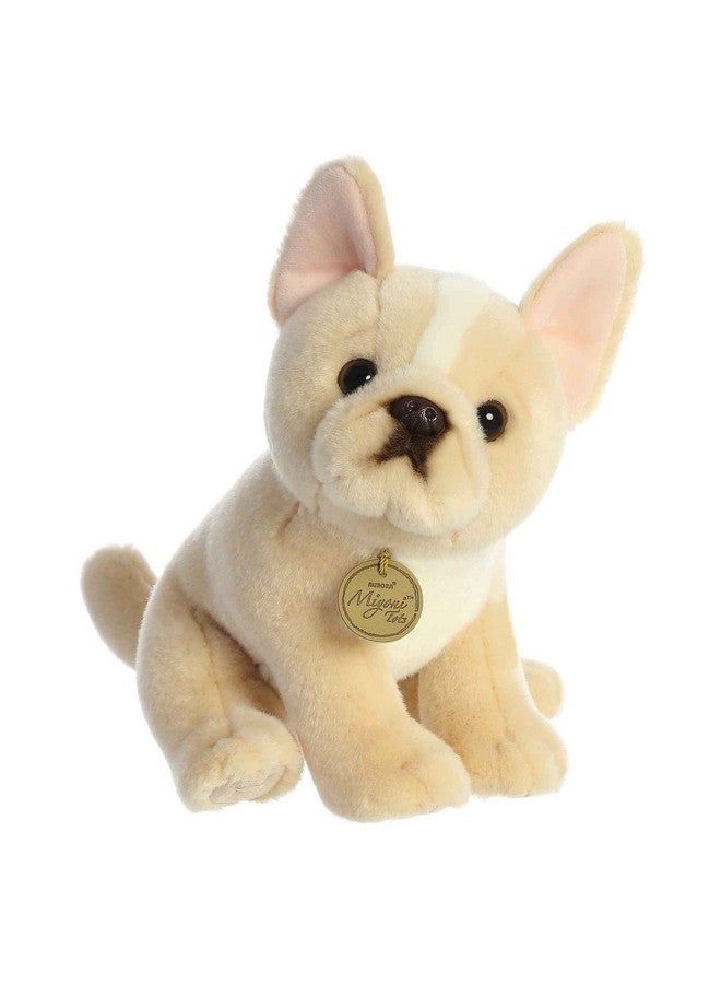 Aurora® Adorable Miyoni® Tots French Bulldog Pup Stuffed Animal - Lifelike Detail - Cherished Companionship - Brown 9 Inches - Image 1