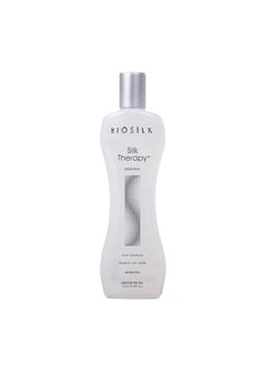 BIOSILK BioSilk Silk Therapy Original Cure, Reconstructing Treatment For Adding Shine & Helping Prevent Split Ends, Sulfate, Paraben, & Cruelty-Free, 12 Oz 
