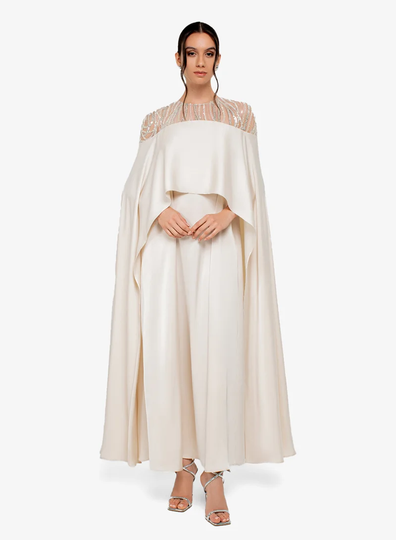 CHASE Elegant Satin Maxi Dress