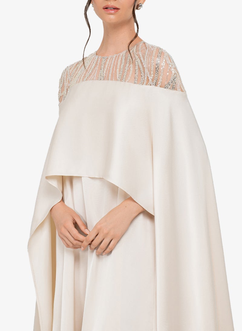 CHASE Elegant Satin Maxi Dress - Image 4