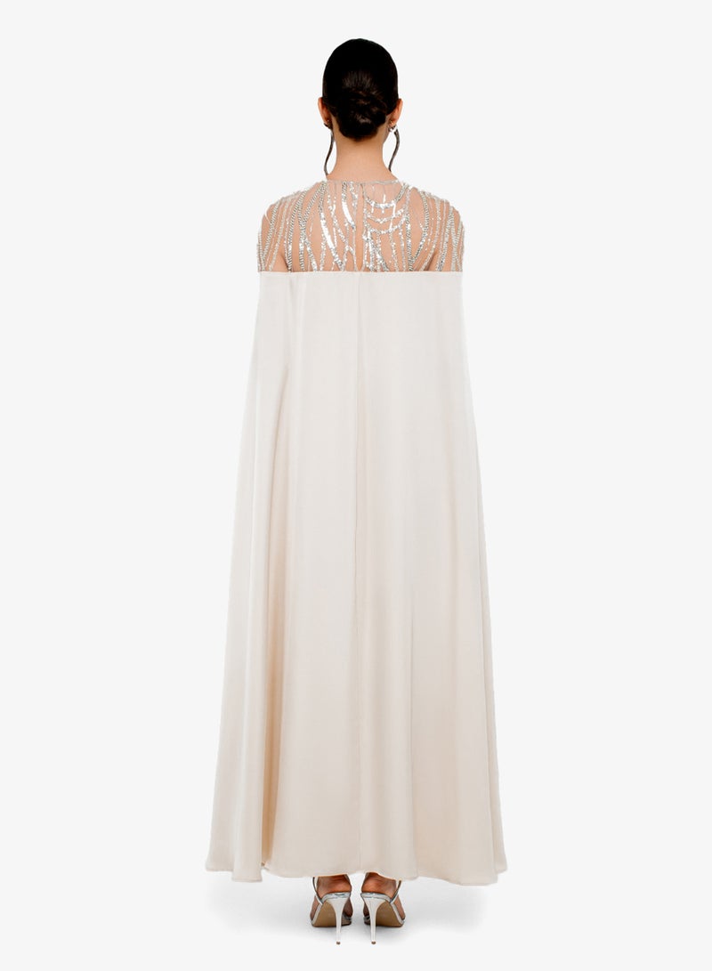 CHASE Elegant Satin Maxi Dress - Image 3