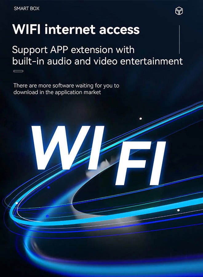 بيوينتي أحدث محول لاسلكي CarPlay يدعم YouTube وNetflix والمزيد من CarPlay السلكي إلى دونجل لاسلكي، صندوق AI CarPlay 2 في 1 صندوق AI لاسلكي للتوصيل والتشغيل - Image 5