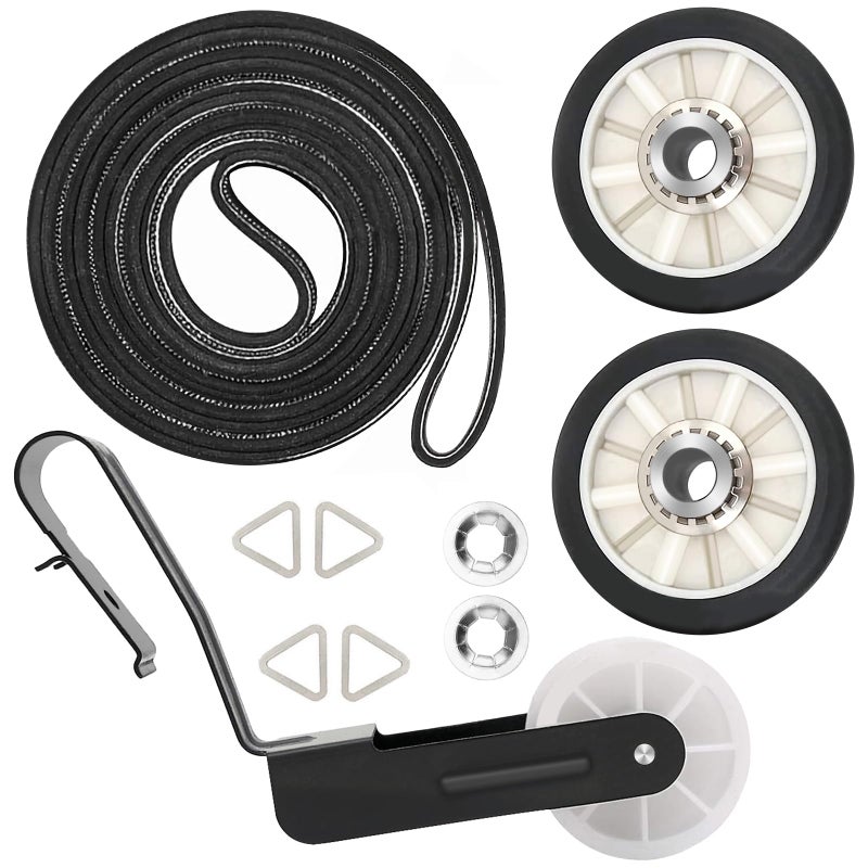 Discount Parts Direct Discount Parts Direct 4392065 Dryer Repair Kit with 341241 Belt 691366 Idler Pulley 349241T Roller Dryer Parts Replacement for Whirlpool Kenmore Maytag Amana, Replaces AP6010582 WP691366 AP3131942  - Image 1