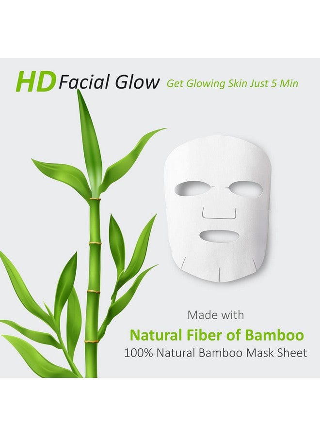 MasKing Beauty Facial Sheet Mask of Rice (20g) & Bamboo Facial Sheet Mask of Algae & Pearl (20g) Ideal for Women & Men (Combo Pack of 2) - Image 4